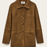 Casaco Mario em Veludo de Pele de Cabra | Ba&sh