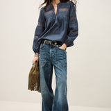 Camisa Azul Nami Bleu | ba&sh