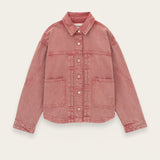 Casaco Runo em Denim Rosa | BA&SH