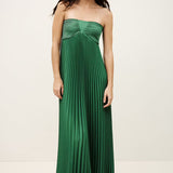 Vestido Plissado Willow Verde | BA&SH