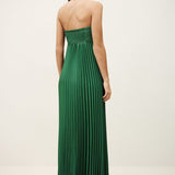 Vestido Plissado Willow Verde | BA&SH