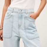 Jeans Retos em  Azul Claro | BA&SH