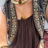 Vestido Longo Castanho | LIU JO