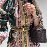 Vestido “Flowering Garden Tree Green” | FARM RIO