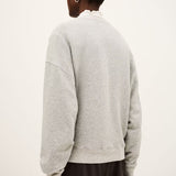 Sweatshirt Cinza com Logótipo Branco Benjamin | ba&sh