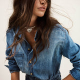 Jumpsuit Bluejeans Bloom |  ba&sh