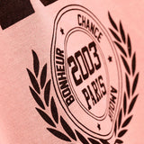 T-shirt Rosa com Logótipo Bordeaux Ioni | ba&sh