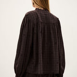 Blusa Castanha Boho Chic Bordada Melody | ba&sh