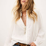 Blusa Ecru Boho Chic Bordada Melody | ba&sh