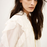 Blusa Fluida Ecru Nils | ba&sh