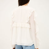 Blusa Fluida Ecru Nils | ba&sh