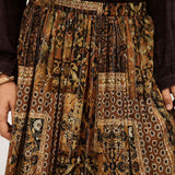 Saia Longa com Padrão Boho Chic Pisca | ba&sh
