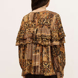 Blusa com Folhos Boho Chic Pixie | ba&sh