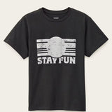 T-shirt Anthracite Rees | ba&sh