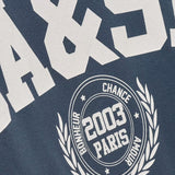 Sweatshirt Benjamin Azul com Logótipo | BA&SH