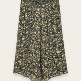 Saia Klap Kaki Midi Floral | BA&SH