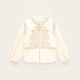 Blusa Laura Ecru com Efeito Ganga | BA&SH
