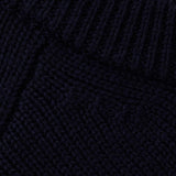 Camisola Lelyra Azul-Marinho em Lã com Ombreiras | BA&SH