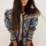 Cardigan Maja Multicolor em Malha | BA&SH