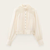 Camisa Bordada Bege | BA&SH