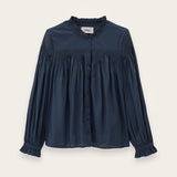 Blusa Tonia Azul Bordada | BA&SH