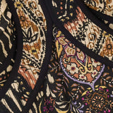Vestido Zonoa Preto Midaxi Estampado | BA&SH