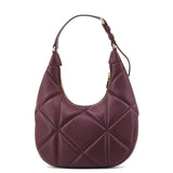 Mala de mão Love Moschino acolchoada em bordeaux