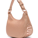 Bolso de mano Love Moschino en oro rosa con bandolera
