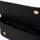 Mala de Ombro Preta com Logotipo | Love Moschino