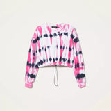 Camisola cropped tie-dye TWINSET