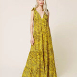 Vestido comprido TWINSET com print