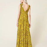 Vestido comprido TWINSET com print