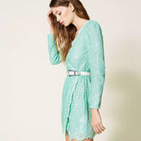 Vestido de lantejoulas TWINSET
