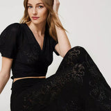 Calça palazzo TWINSET