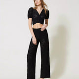Calça palazzo TWINSET