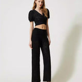 Calça palazzo TWINSET