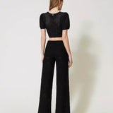 Calça palazzo TWINSET