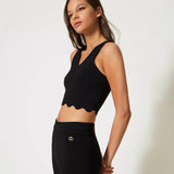Top de malha TWINSET