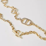 Chocker TWINSET em corrente