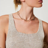 Chocker TWINSET em corrente