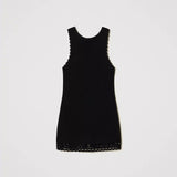 SET top e calça TWINSET preto em malha fria