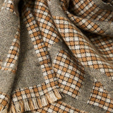 Estola Jacquard com Padrão de Xadrez | TWINSET