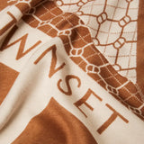 Estola Jacquard em Lã Camel | TWINSET