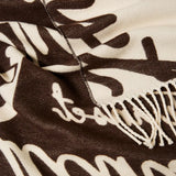 Estola Jacquard com Logotipo | TWINSET