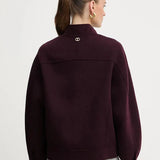 Bomber curto em Fazenda Bordeaux | TWINSET