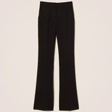 Calça Crepe Palazzo em Preto | TWINSET