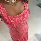 Vestido Bilbao em rosa