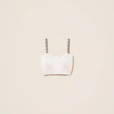 Top Cropped Rosa com Strass | TWINSET