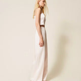 Calças Palazzo Rosa | TWINSET