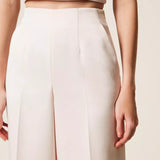 Calças Palazzo Rosa | TWINSET